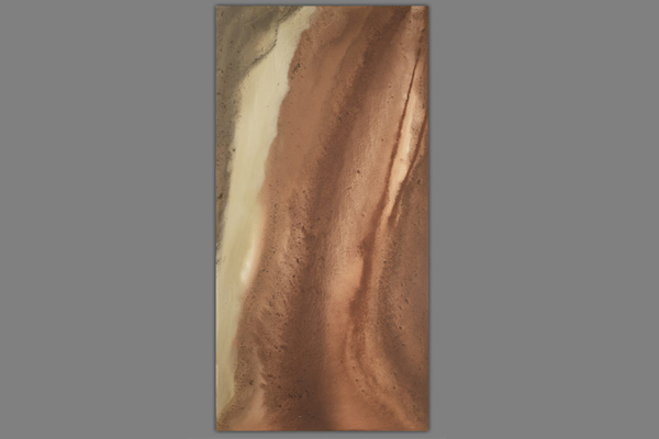 <font color=#bdbdb6 face=Verdana><strong>Walking North detail</strong><br />
Leadon Valley. Dunbridge Farm, Prince Hill Wood, Realea Farm, Pauntley Court.<br />
<em>200 x 100cm wide - 2006-07</em></font>
